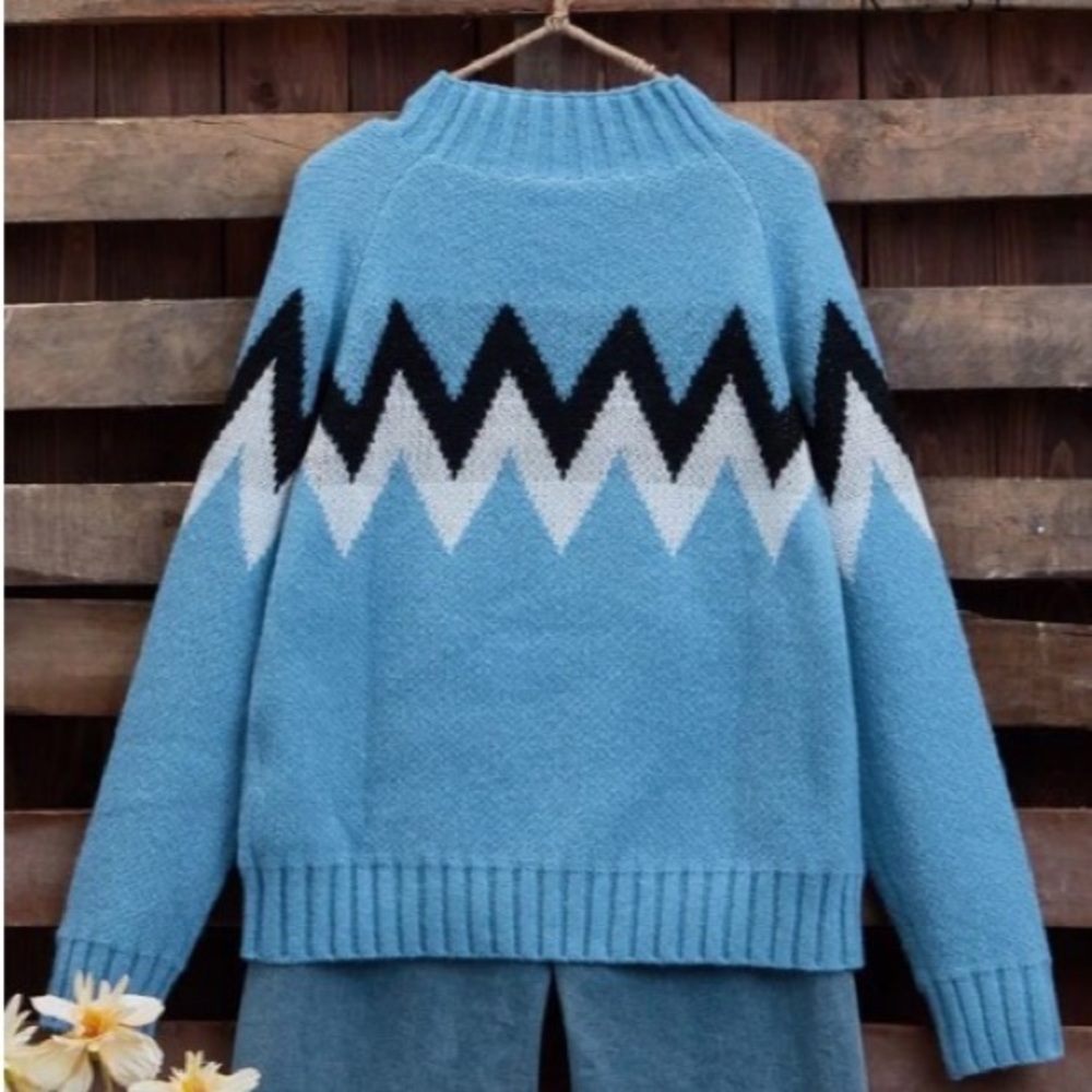 Zig zag sweater